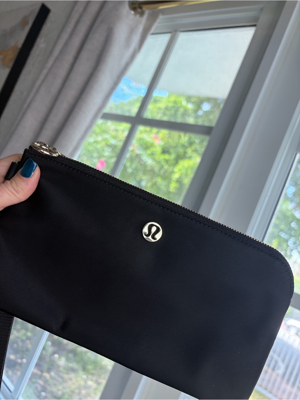 Lululemon Black Wristlet Bag